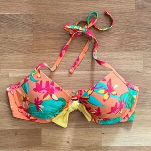 34D | Aerie: Floral Bikini Top